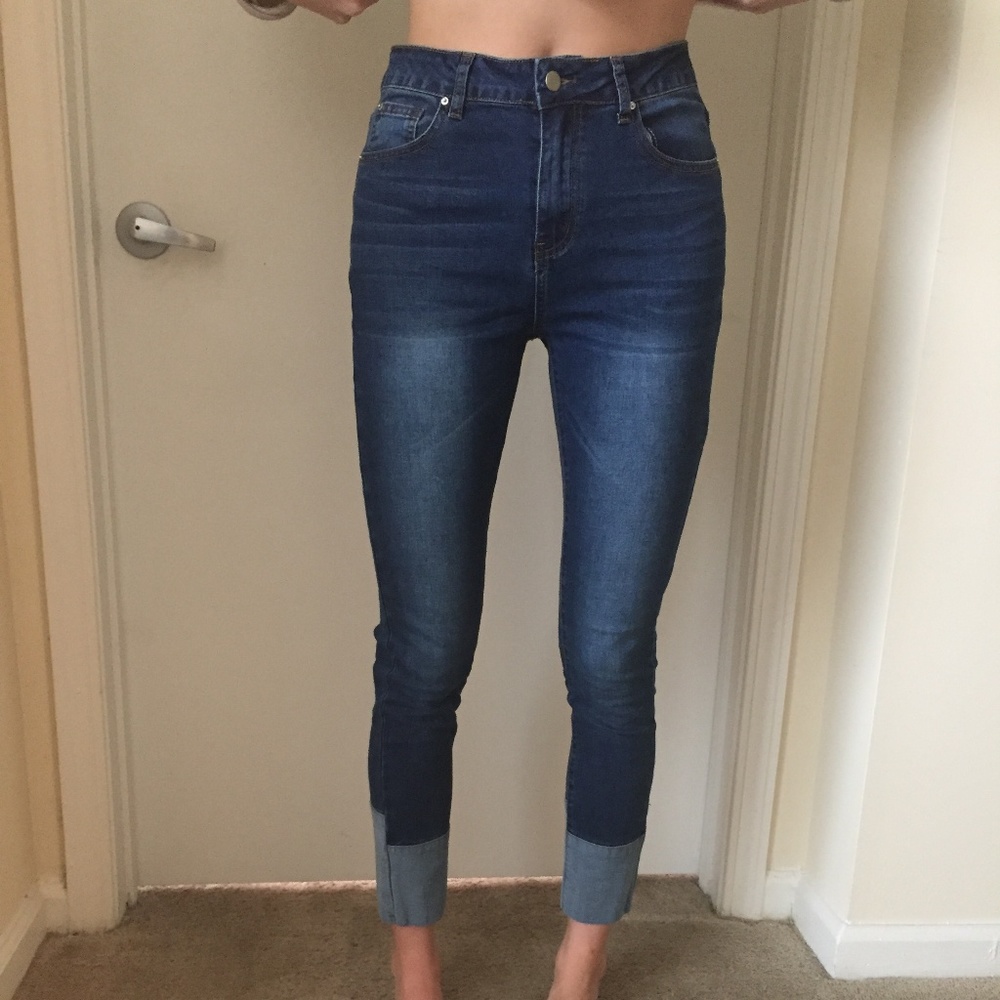 NEW! Two toned denim jeans!